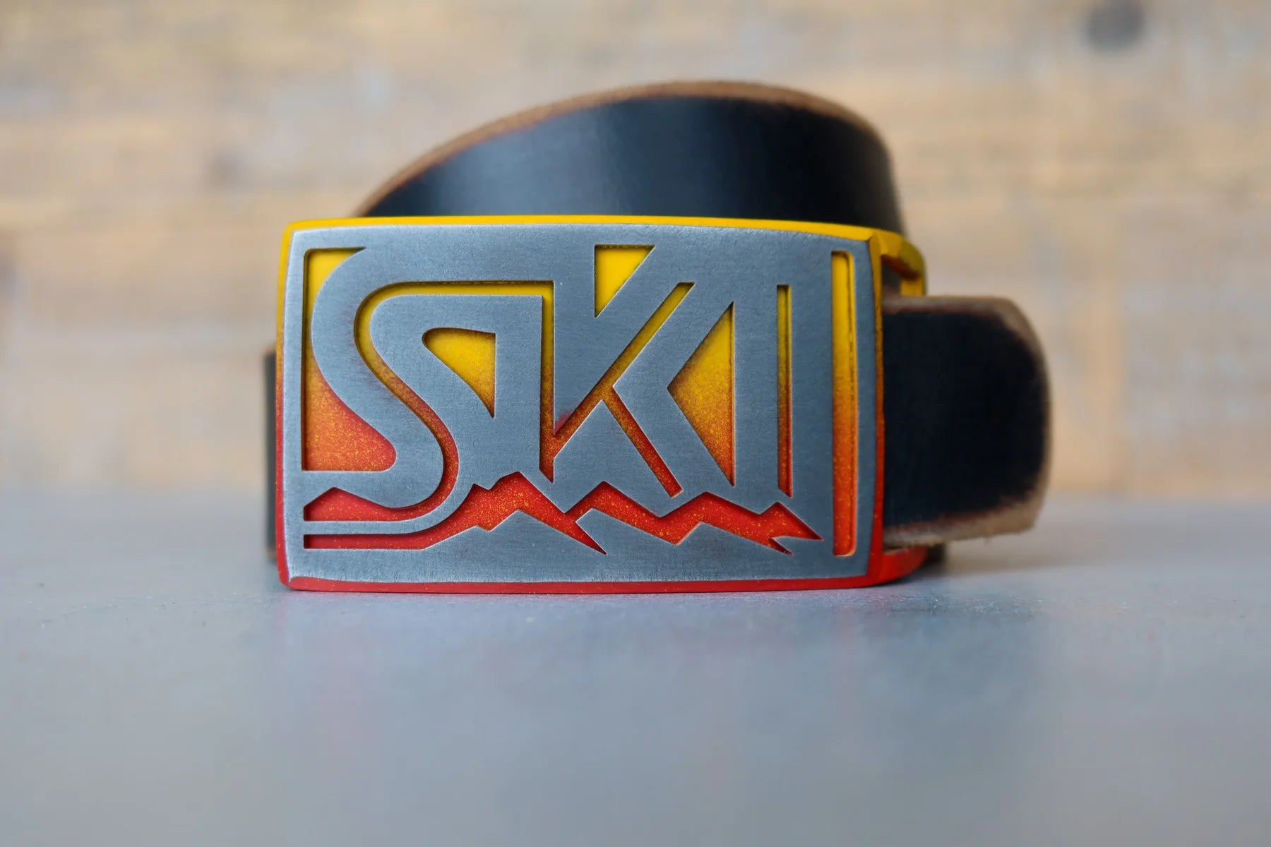 Ski Belt Buckle – Altitude Gallery