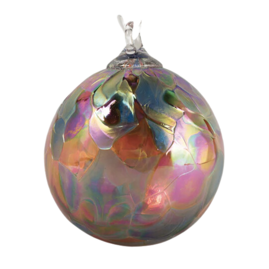 Rhubarb Mosaic Ornament