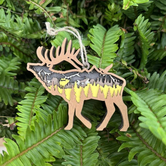 Elk Ornament
