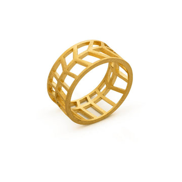 Gaudí Golden - Ring - Size 7.25