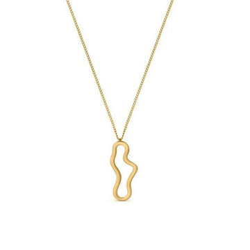 Meandres in Gold - Necklace - Small