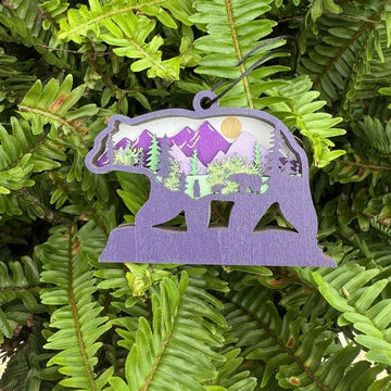 Huckleberry Bear Ornament