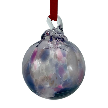 Tiny ornament - Purple Swirl