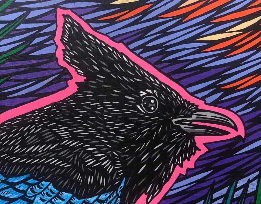 Steller's Jay - Original Painting