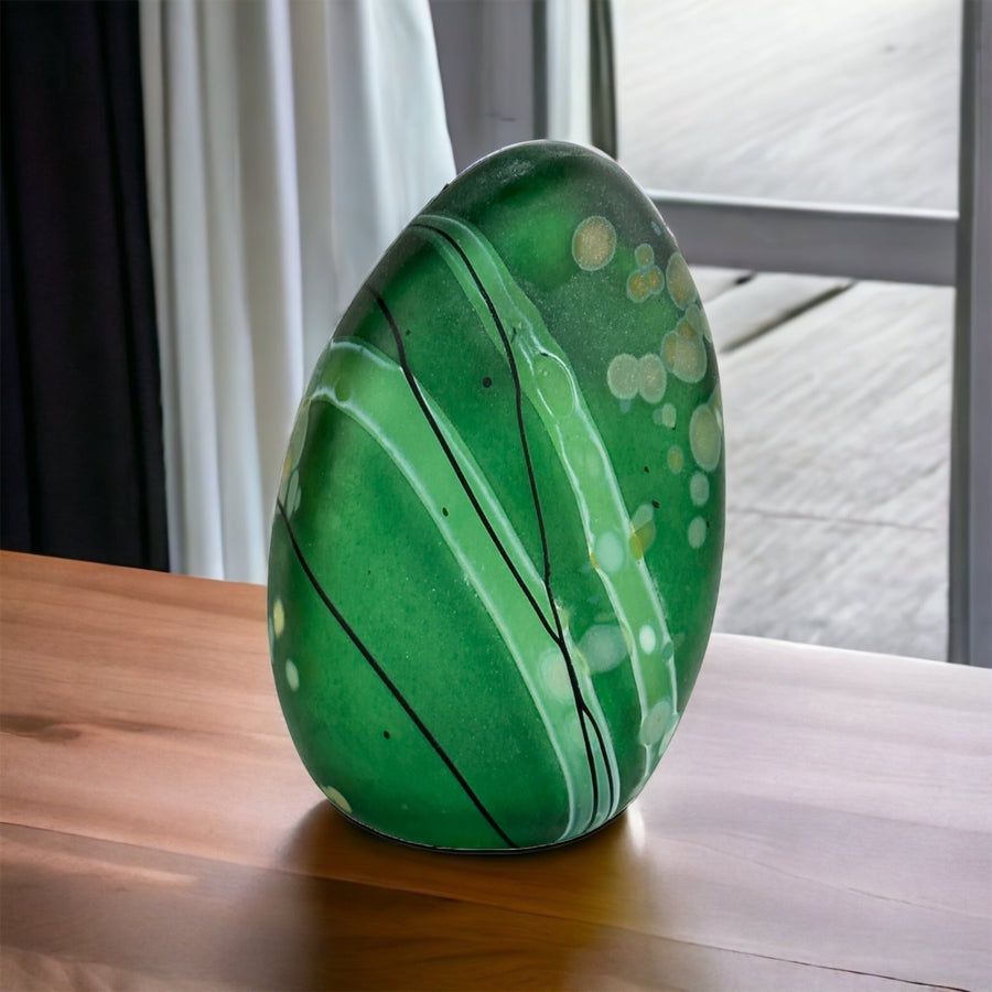 Green Single Stone Cairn