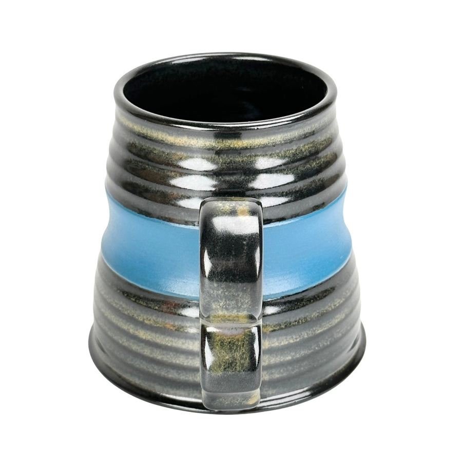 Blue Banded Hovercraft Mug