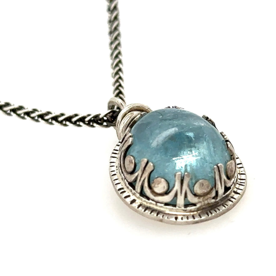 Necklace - Aquamarine Pendant