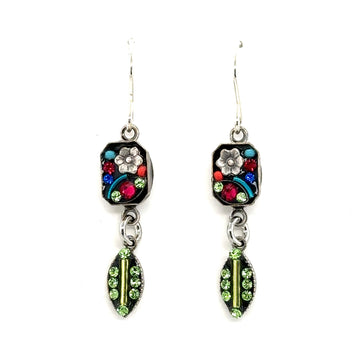 Earrings - Botanical Collection Small Square