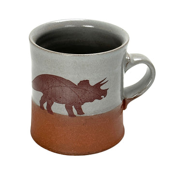 Americano Mug - Triceratops - Blue/Gray