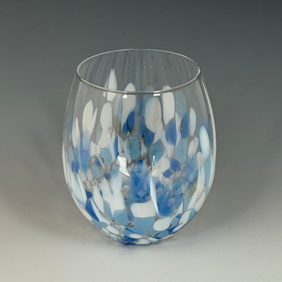Hand Blown Stemless Glass