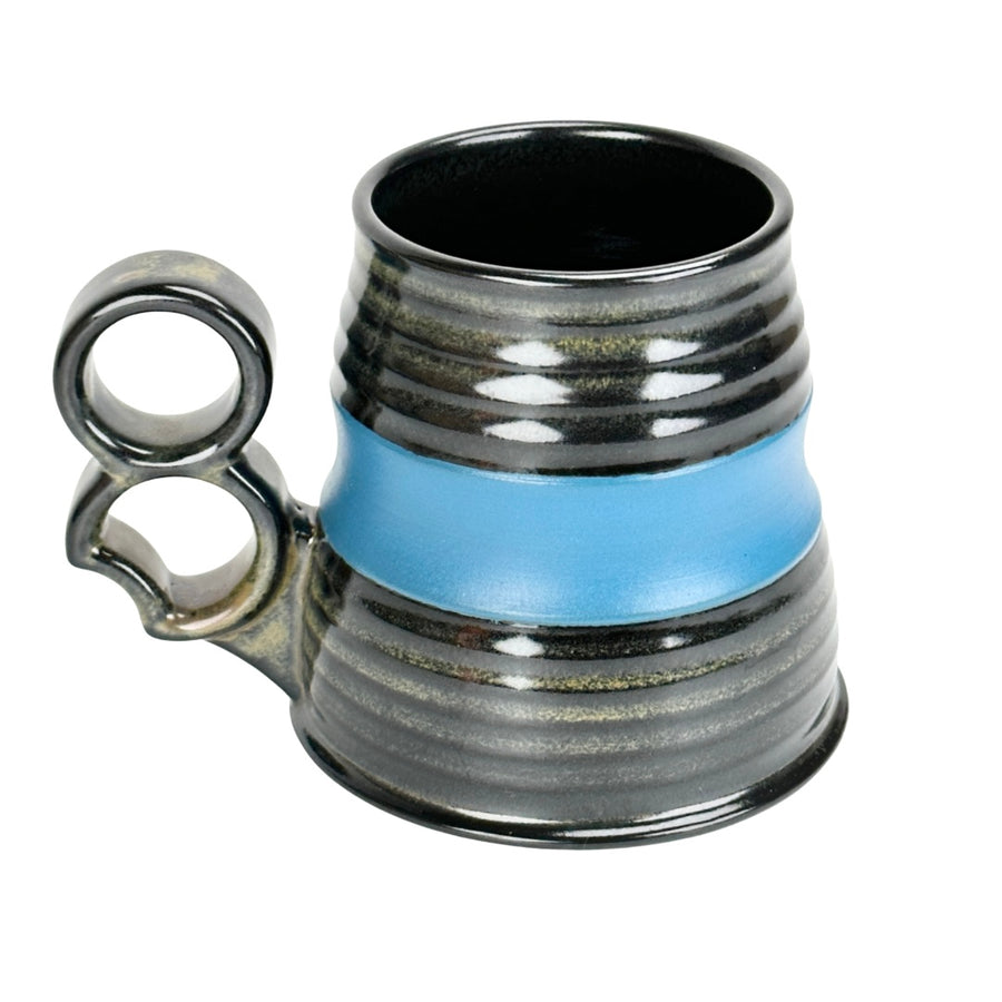 Blue Banded Hovercraft Mug