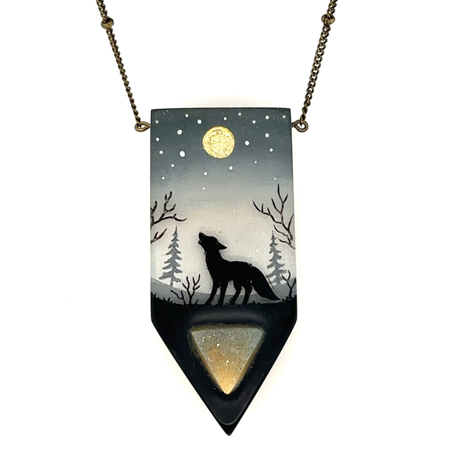 Necklace - Wolf