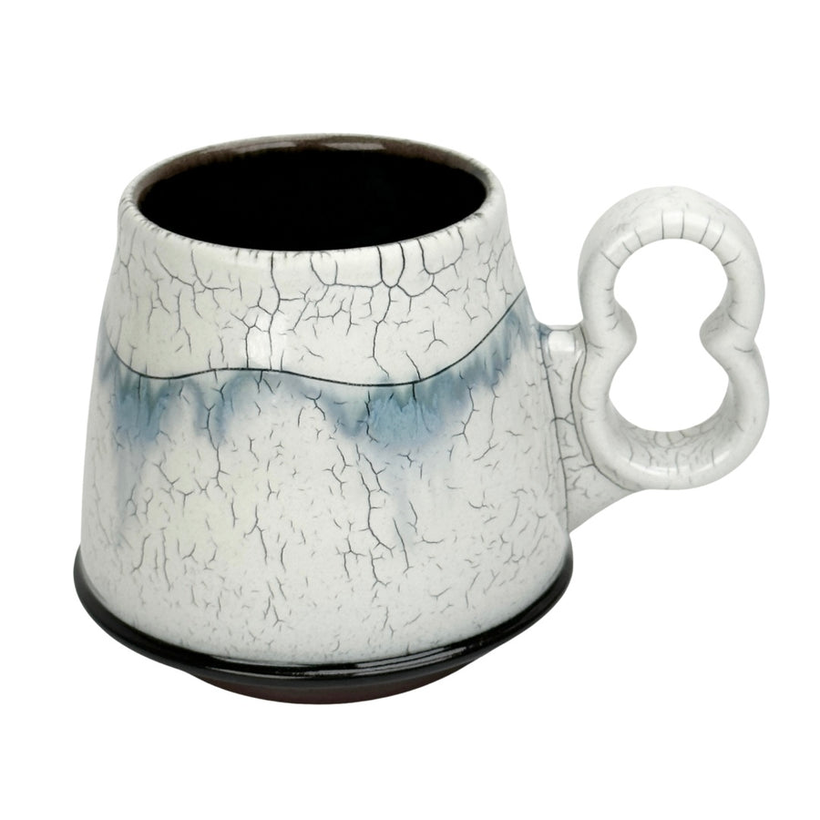 Blue Crackle Mug
