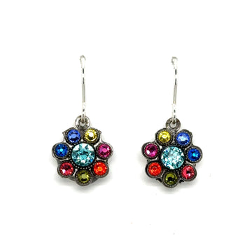 Earrings - Botanical Flower Multicolor