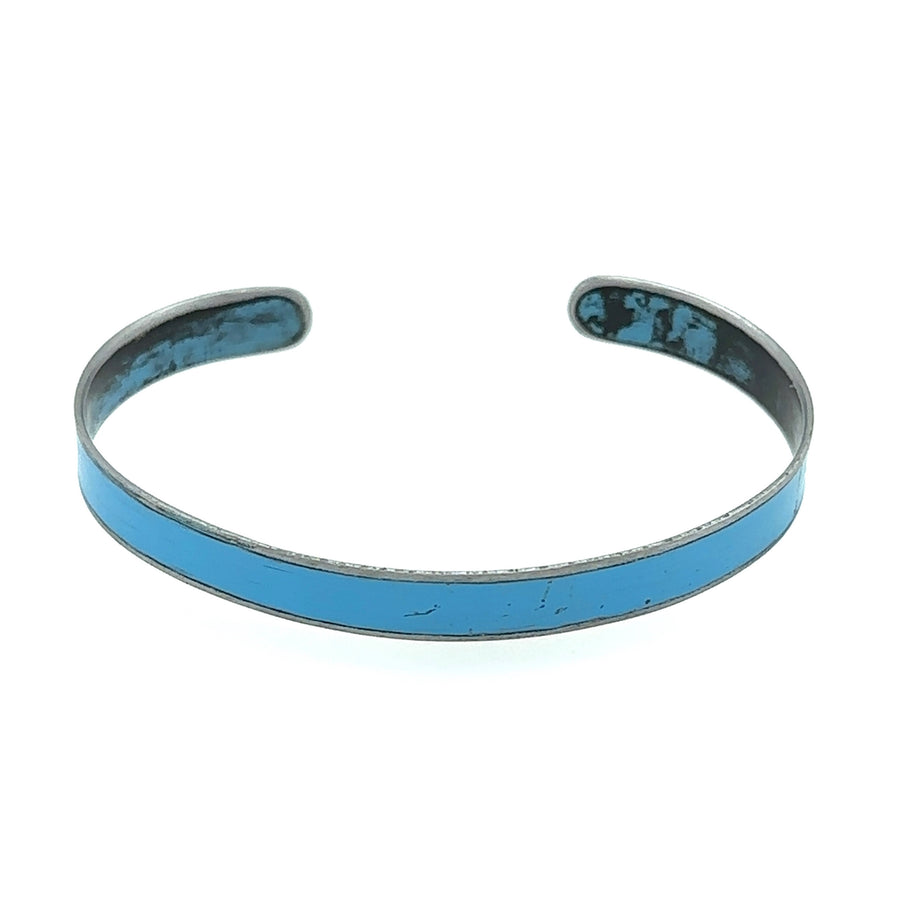 Small Cuff Bracelet - Baby Blue