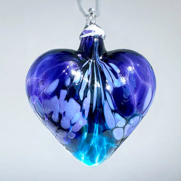 Iris Heart Ornament