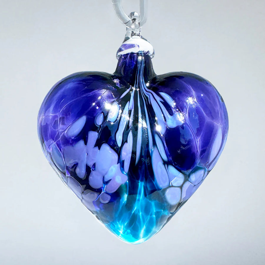 Iris Heart Ornament