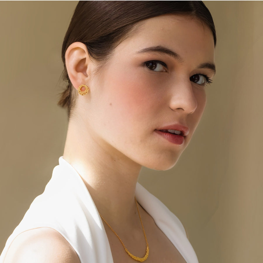 Stardust Golden - Earrings