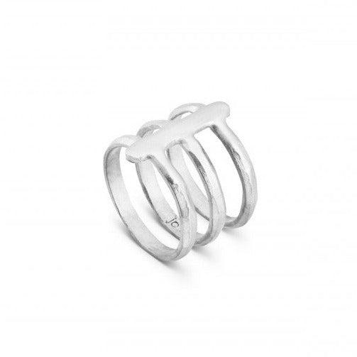 Alena in Silver - Ring - Size 7.5