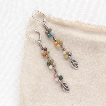 Kaleidoscope - Earrings - Flowing Leaf