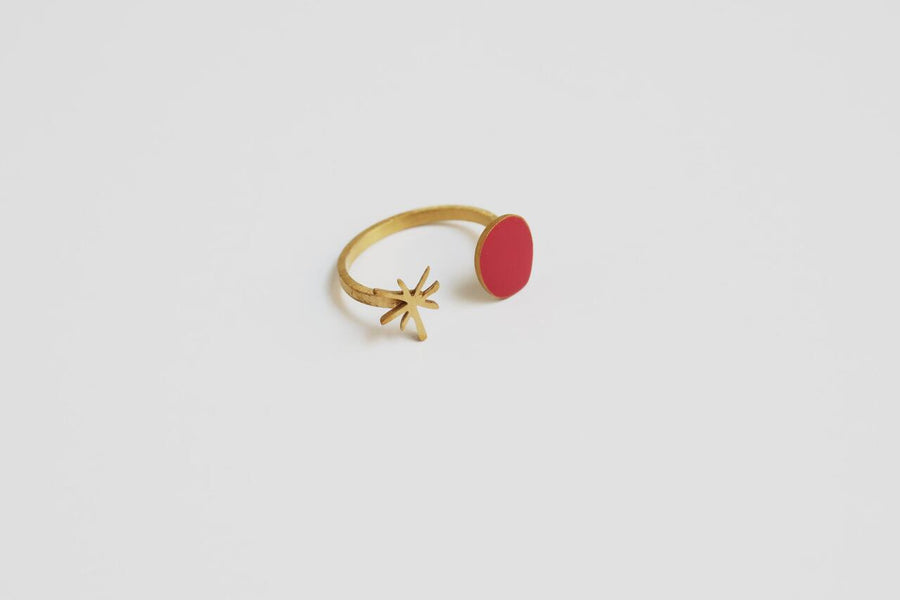 Miró Golden - Ring - Size 6