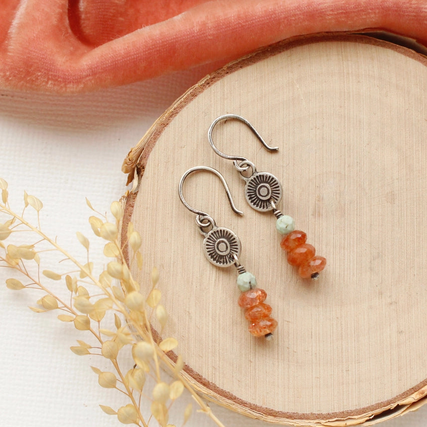 Talara Sun - Earrings - Mesa