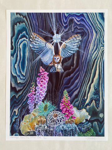 Messenger From The Other Side - Print