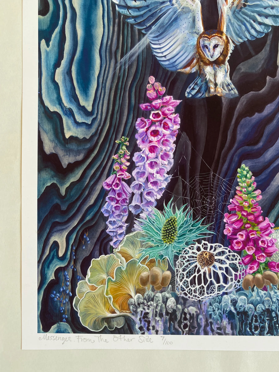 Messenger From The Other Side - Print