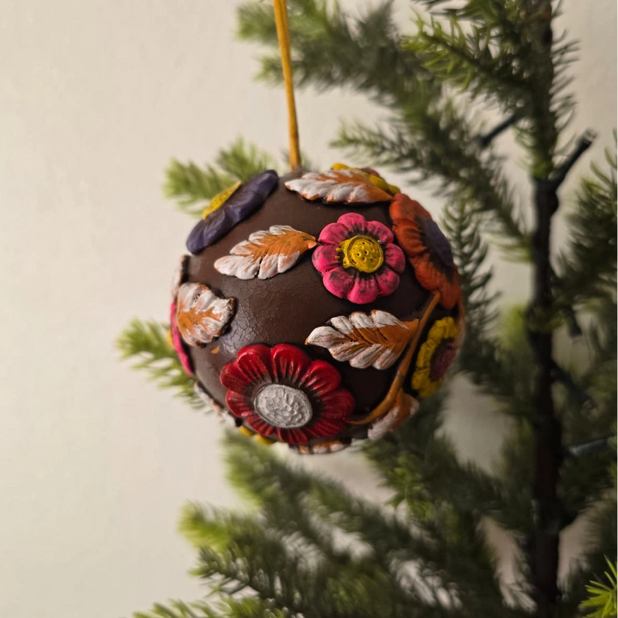 Ceramic Ornament - Brown