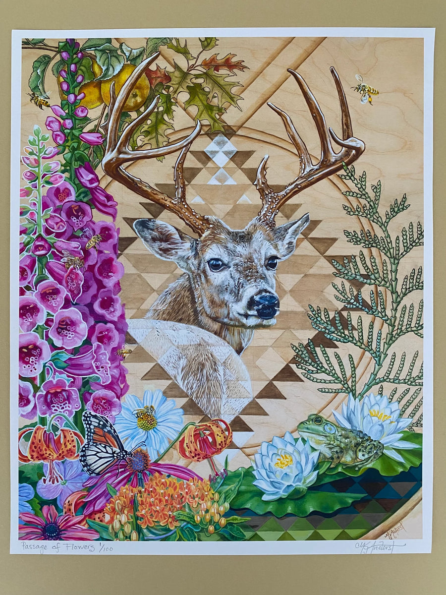 Passage of Flowers - Print