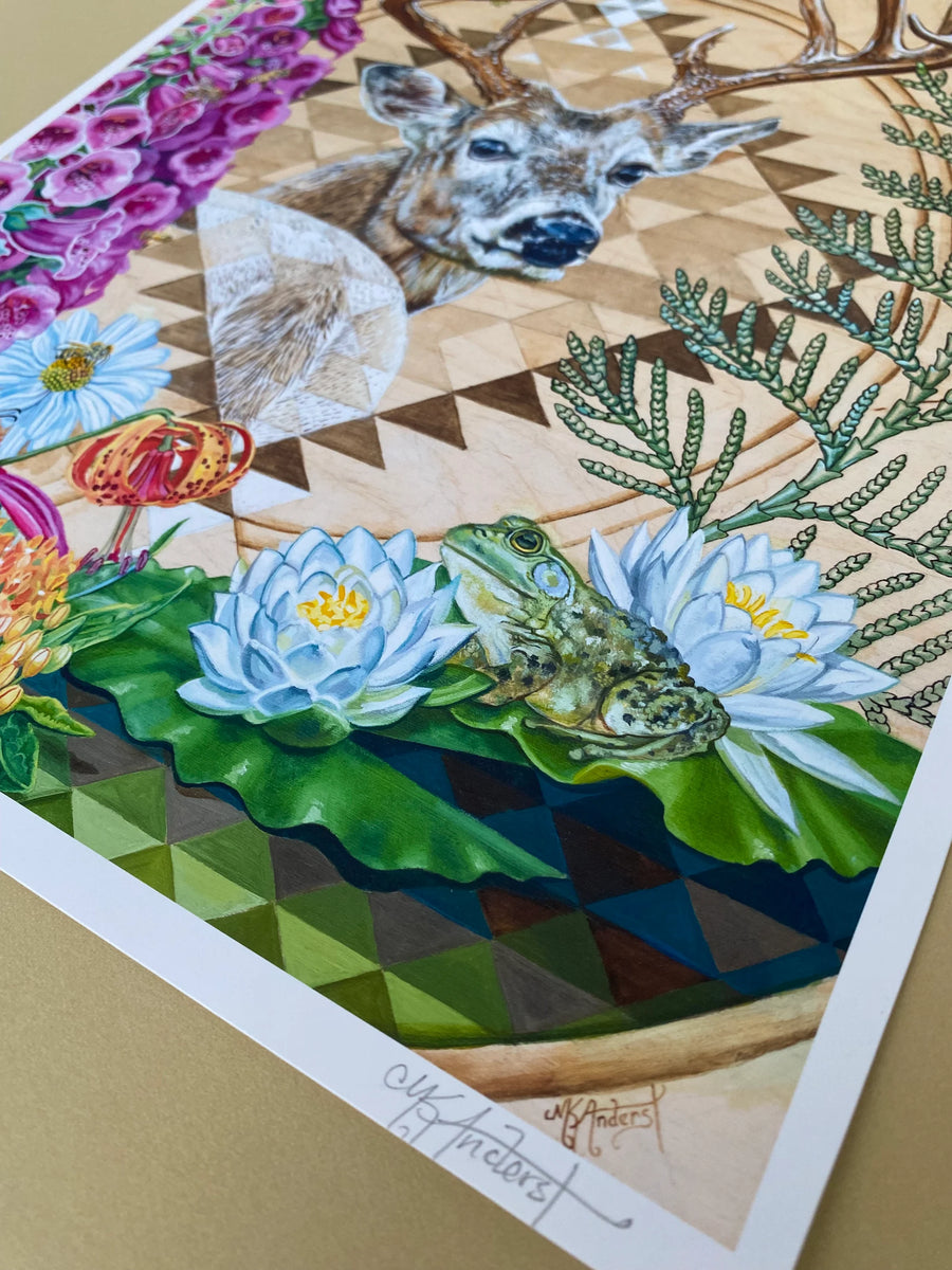 Passage of Flowers - Print