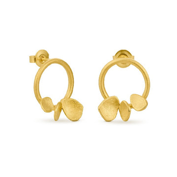 Branca in Gold - Earrings - Small