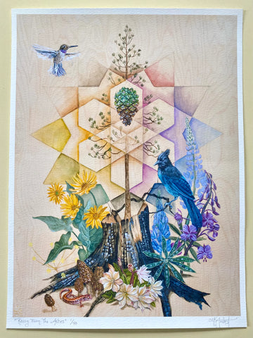 Rising From The Ashes - Print