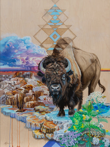 Run Into the Storm - Original Painting