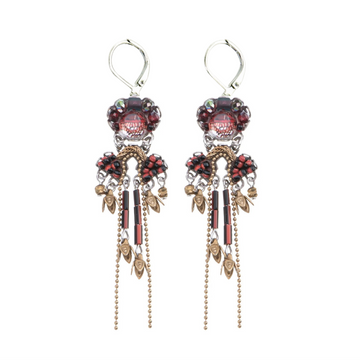 Noble Wine Earrings