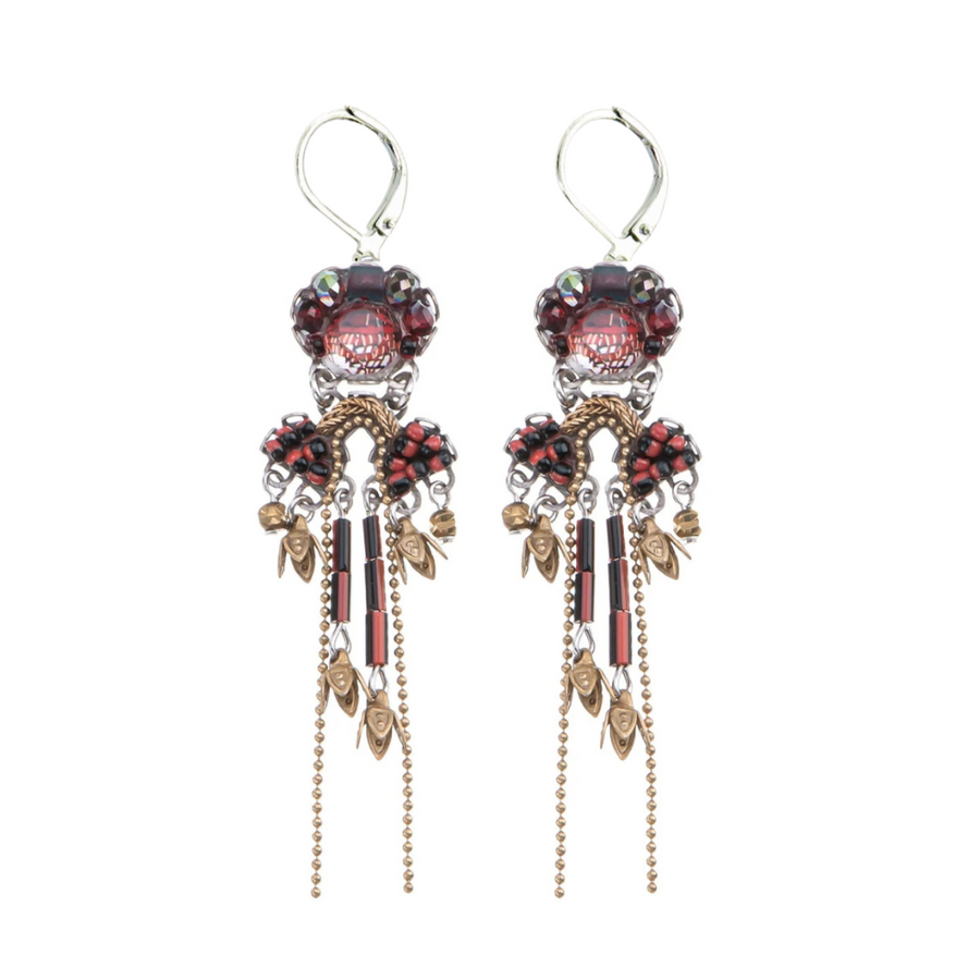 Noble Wine Earrings