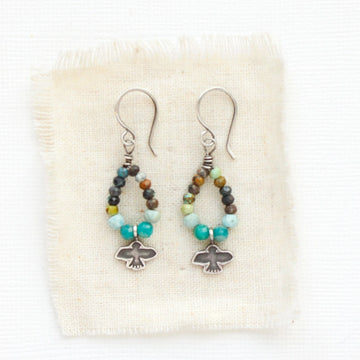 Soar - Earrings - Serenity - Hoop