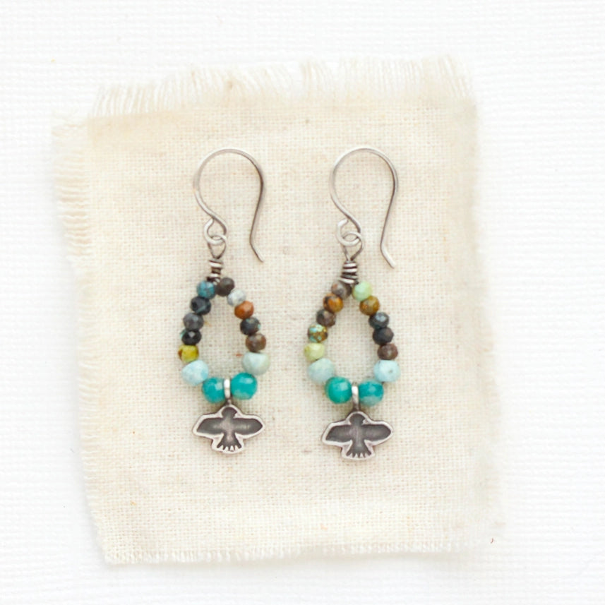 Soar - Earrings - Serenity - Hoop