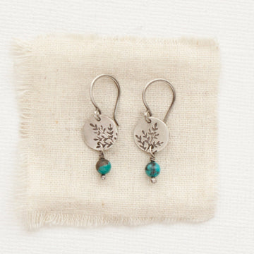 Mini Sprout - Turquoise - Earrings