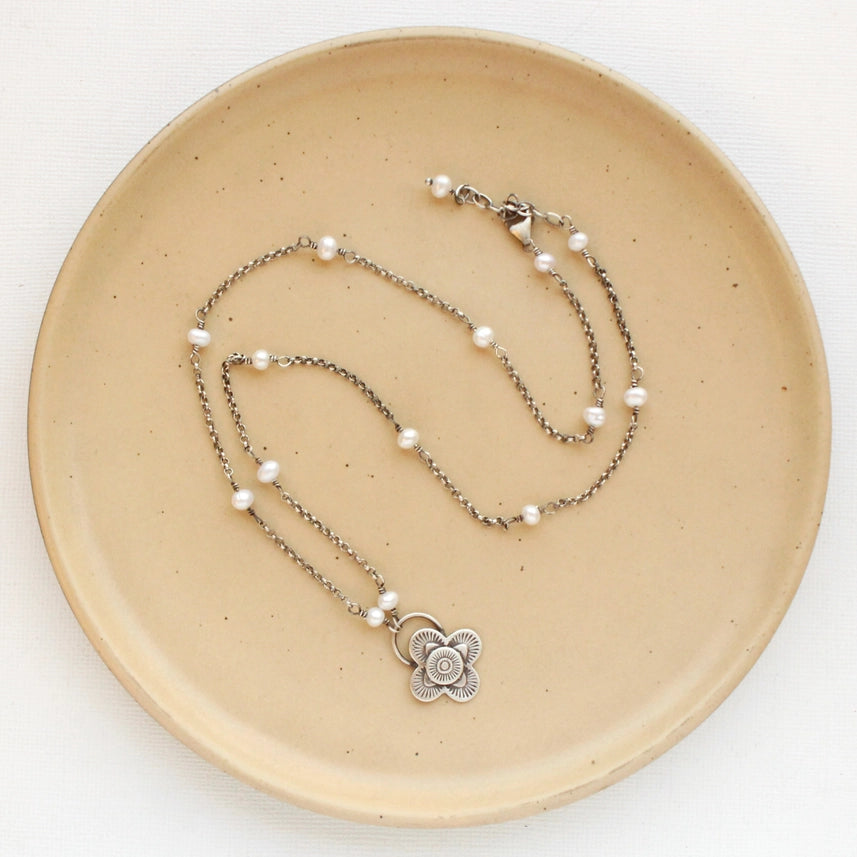 Talara - Necklace - Pearl