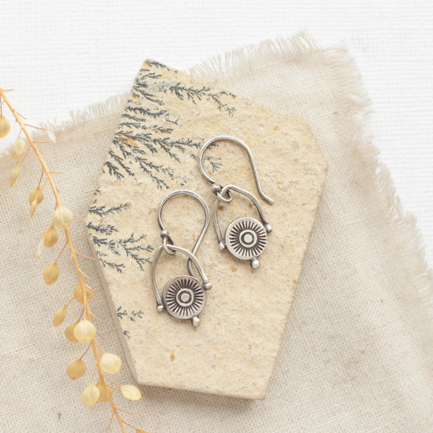 Talara - Earrings - Mini Shield