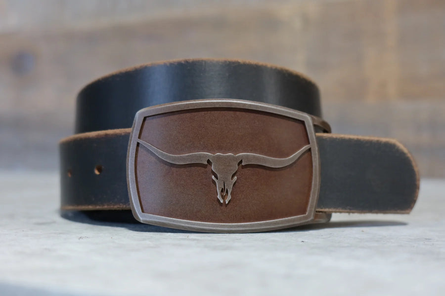 Longhorn Belt Buckle