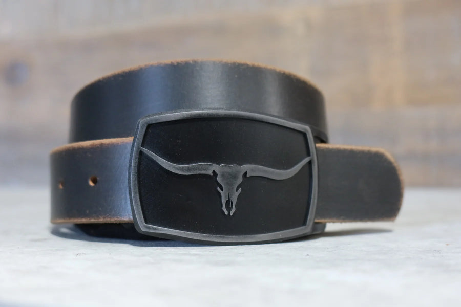 Longhorn Belt Buckle