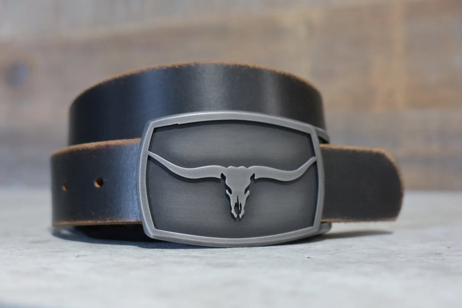 Longhorn Belt Buckle