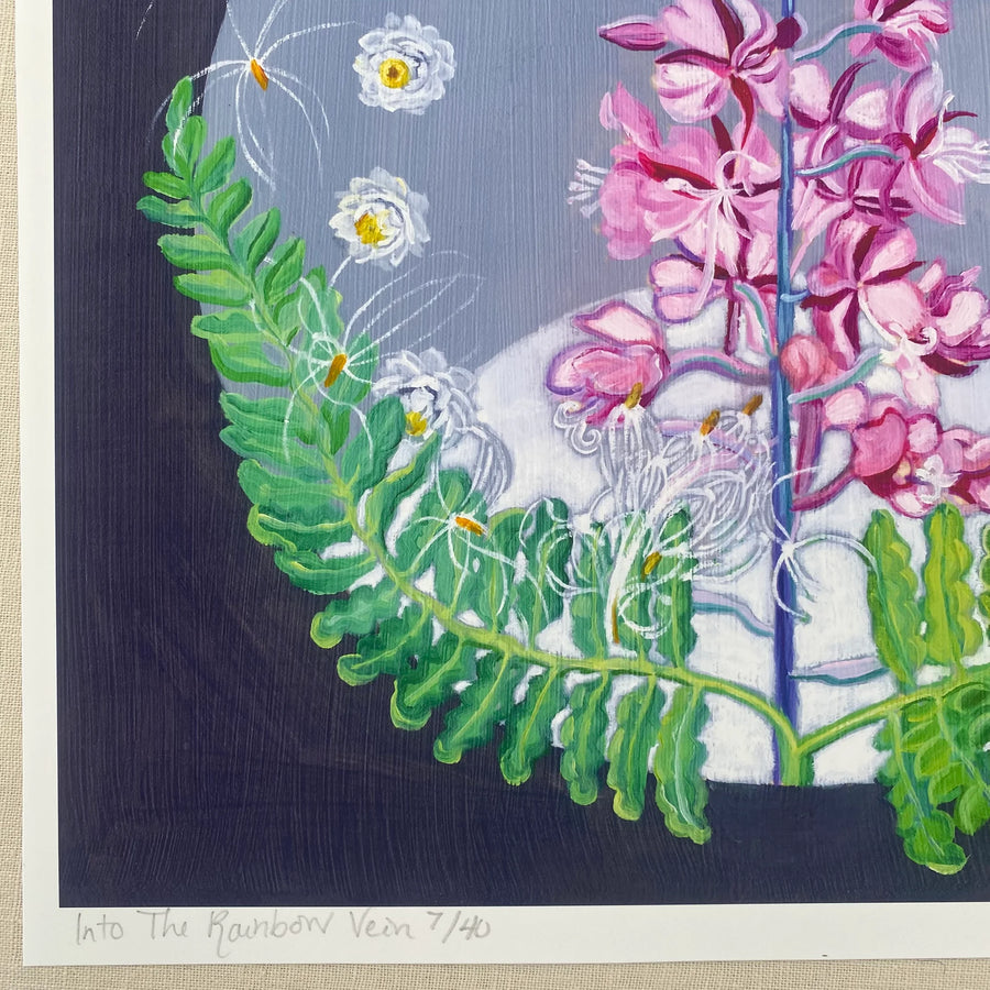 Into The Rainbow Vein - Print