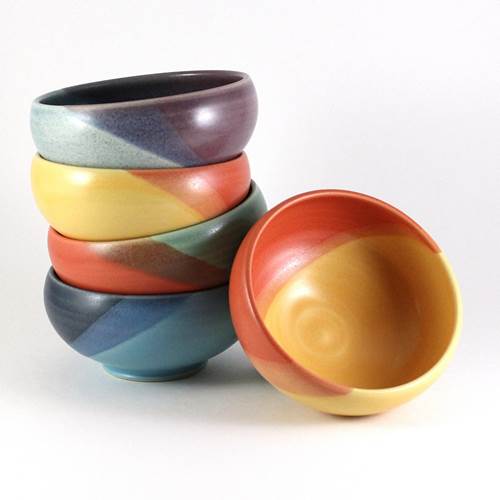 Ice Cream Bowl - Green/Purple