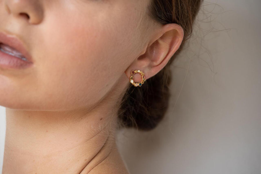 Aura in Gold - Earrings