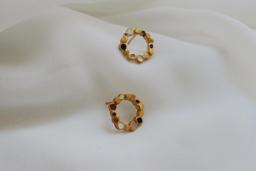 Aura in Gold - Earrings