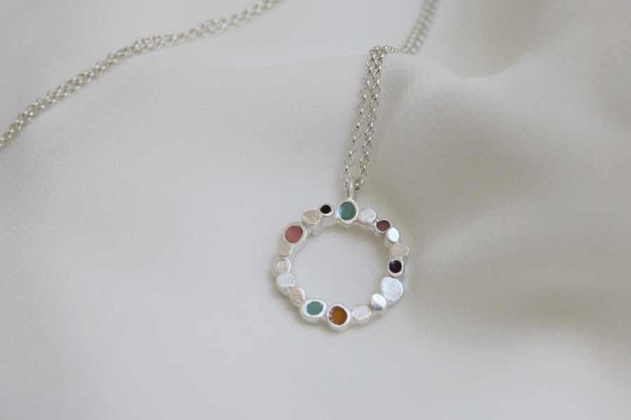 Aura in Silver - Necklace