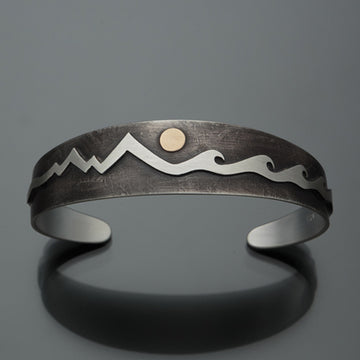 Mountains and Waves Bracelet B31